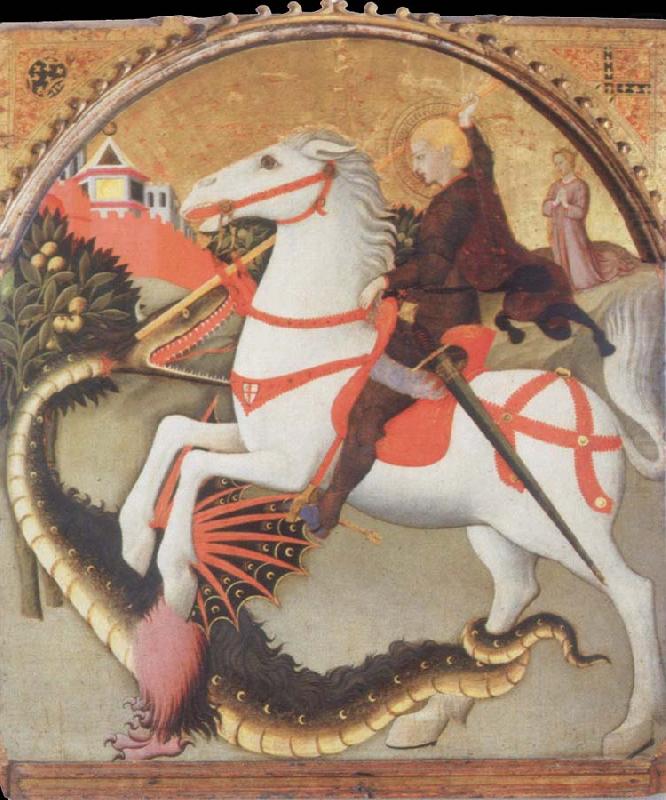 St.George and the Dragon, SANO di Pietro